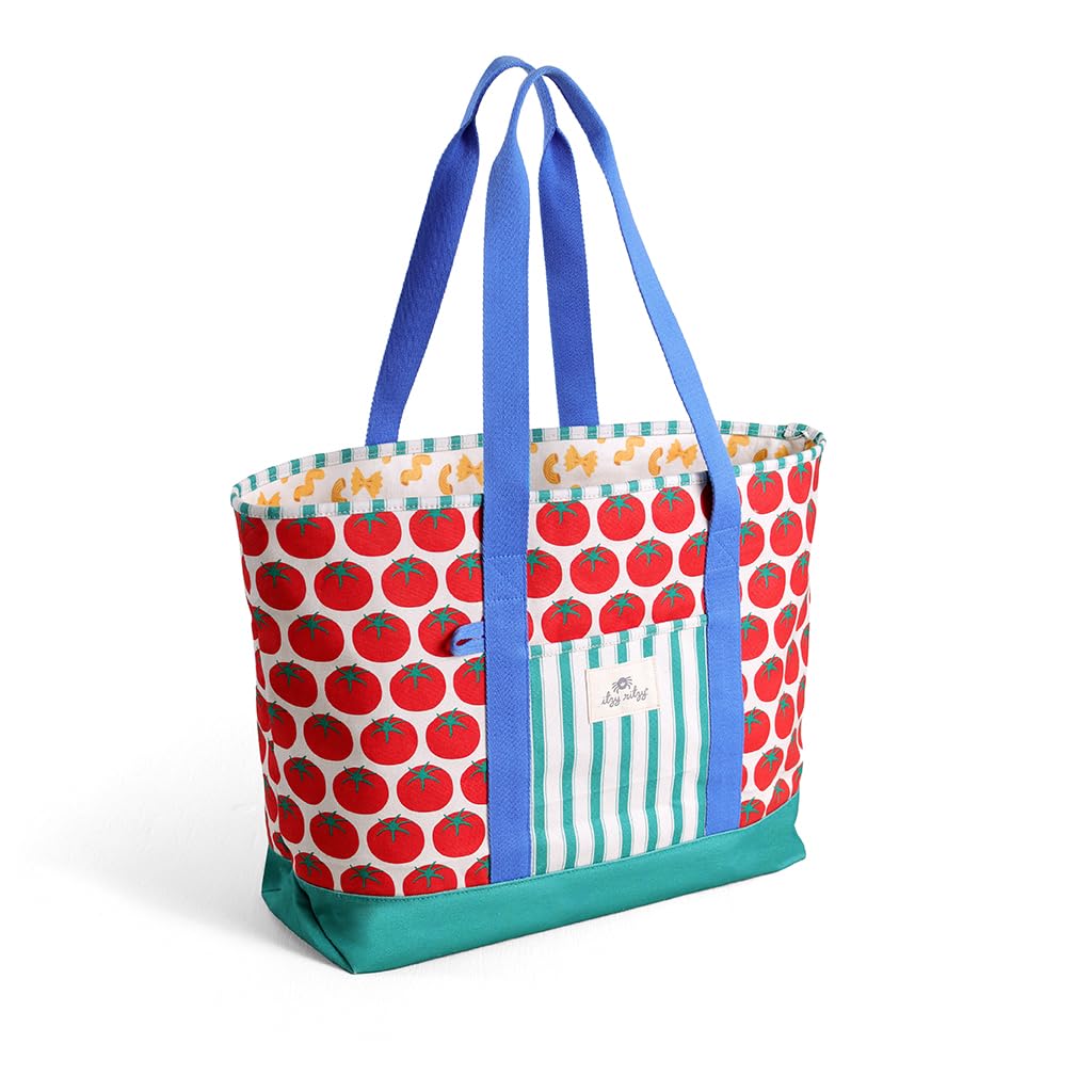Itzy Ritzy Canvas Mom Tote (Pasta)