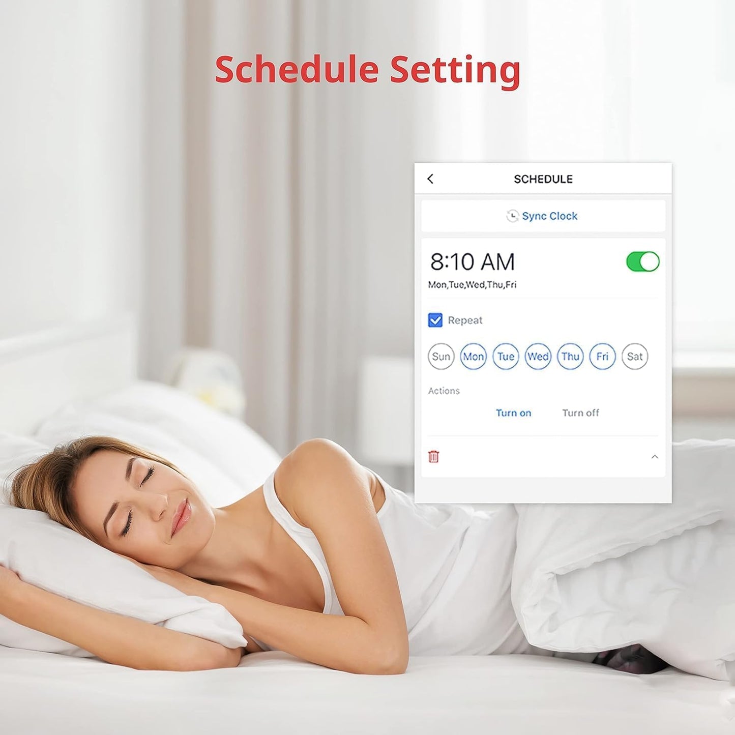 Switchbot Bluetooth Fingerbot Button Pusher for Rocker Switches – Turn Lights/Coffee On by App or Timer, No Tools, Optional Hub for Voice & Away Control, White