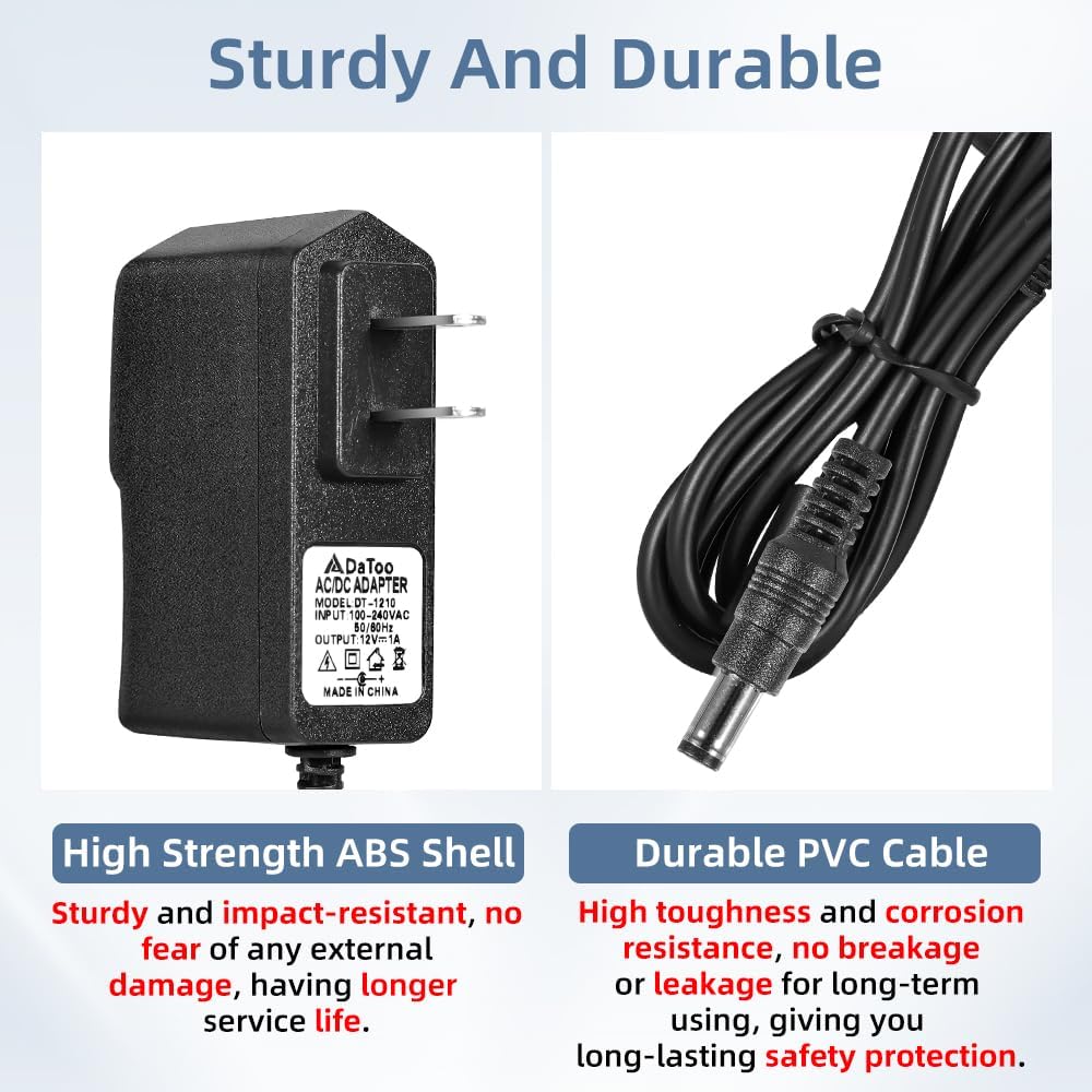 Aquarium Light LED Power Adapter AC 100-240V DC 12V 1A Replacement Power Adapter Fish Tank Light Power Supply Converter with Indicator Light