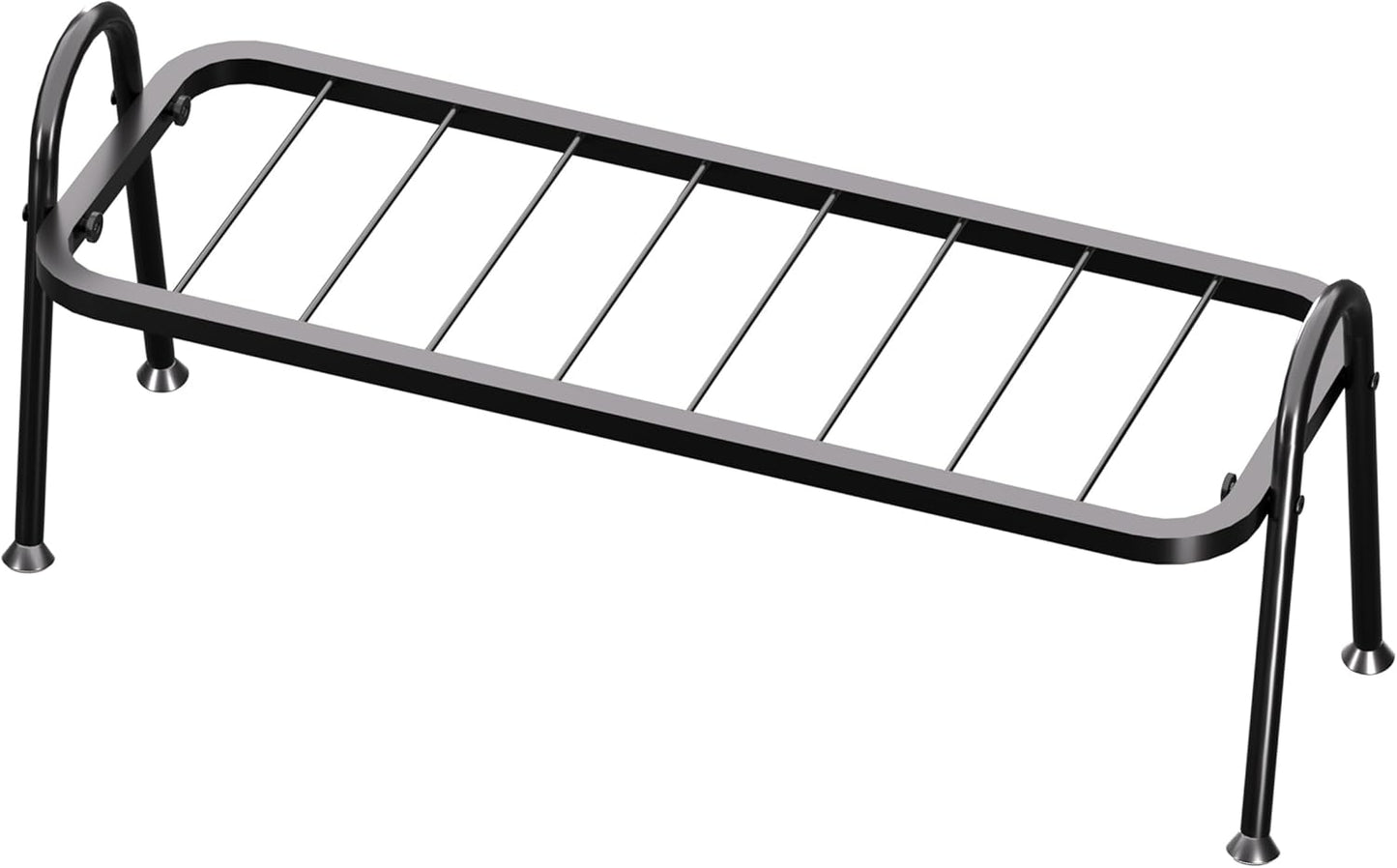 Metal Plant Stand Indoor Outdoor, Heavy Duty 1-Tier Ladder Plant Shelf for Multiple Pots - Durable Flower Holder for Living Room, Patio, Garden, Balcony & Corner Home Decor