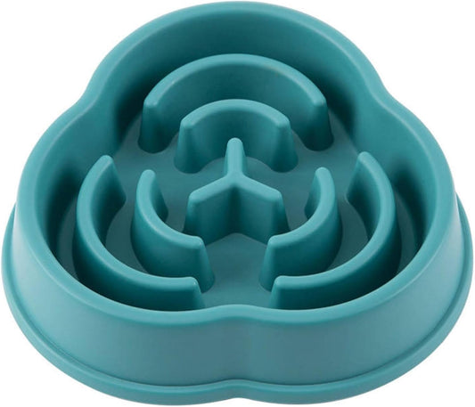 Dog Slow Feeder Bowl - Dog Dishes to Slow Down Eating - Puzzle Dog Food Bowl - Pet Bowl for Fast Eaters - Slows Down Pets Eating - Dog Bowl for Dry, Wet, & Raw Food - Dog Puzzles for All Breed Dogs