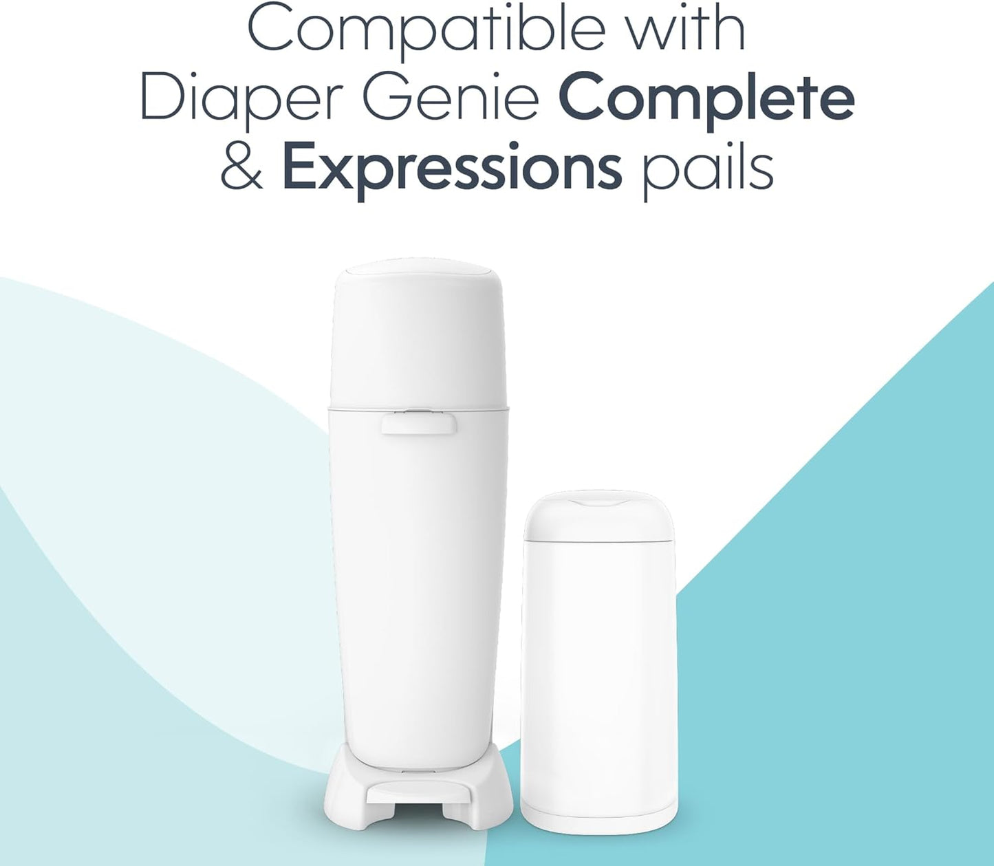 Diaper Genie Bags Refills 270 Count (Pack of 3) with Max Odor Lock | Holds Up to 810 Newborn Diapers