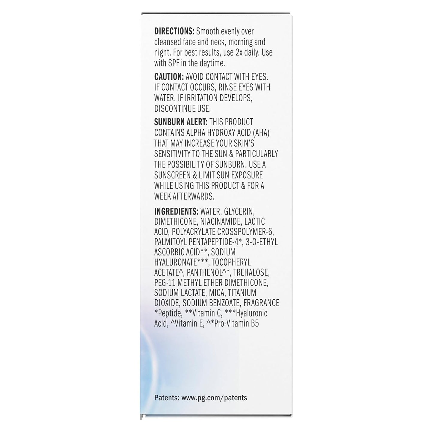 Olay Super Serum - Glow Serum for Face - Activated Niacinamide, Vitamin C & E, Collagen Peptide, AHA - 5-in-1 Benefits - Brightens, Hydrates, Smooths, Firms, Evens Tone, Proactive Anti-Aging, 1.7 Oz