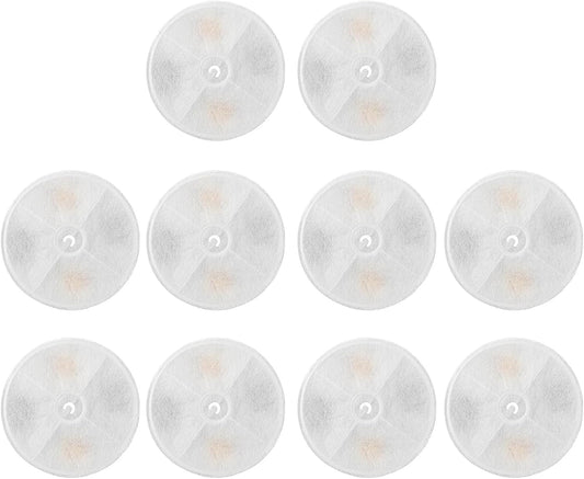 1pc/5pcs/10pcs Drinking Fountain for Pet Water Supplies Replace Filter Activated Carbon Drinking Replacement Cotton Replacement Round Replacements for Pumps
