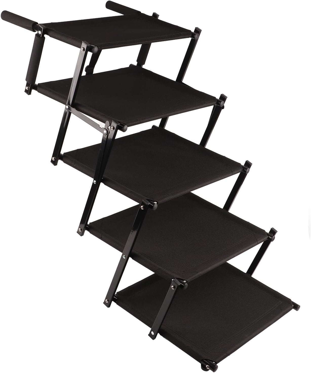 Dog Car Steps,Dog Car Stairs,Folding Pet Ladders,Portable Ramps for Cars and SUVs,Secure Buckle,Wear-Resistant,Folding Design