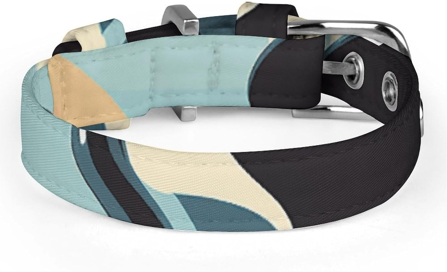 Orca in The Sea Dog Collar with Buckle Adjustable Martingale Pet Collars Cute Female Male Puppy Collar Soft Waterproof Cat Collars for Small Medium Dogs