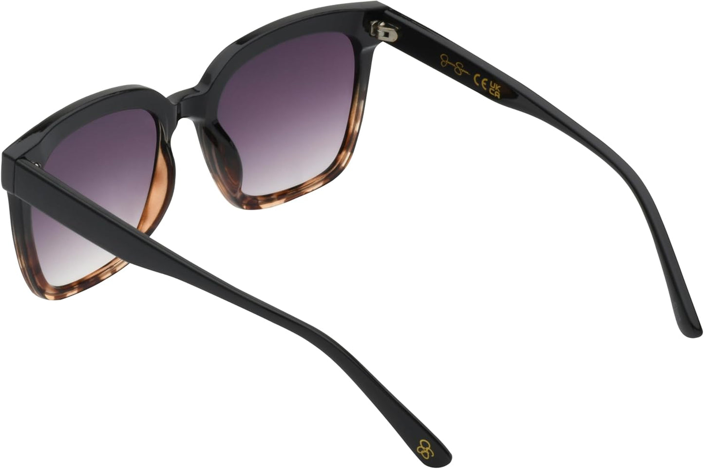 essica Simpson Women's J6214 Oversized Cat Eye Square Sunglasses