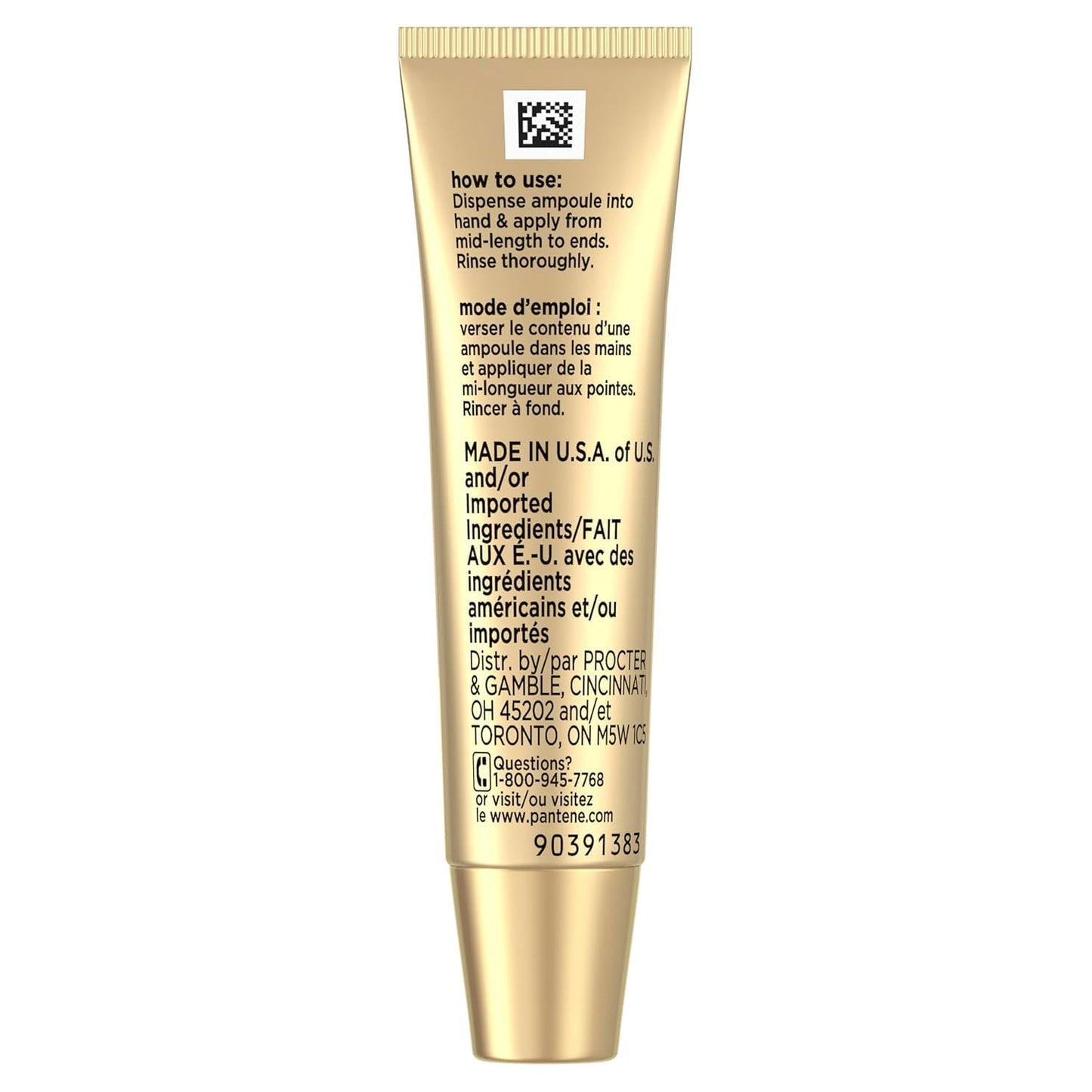 Pantene Shampoo, Sheer Volume - Lightweight Nourishment for Fine, Color-Treated Hair, 72-Hour Fullness and Body, 27.7 Oz Each, 2-Pack + Miracle Rescue Shot (0.5 Oz)