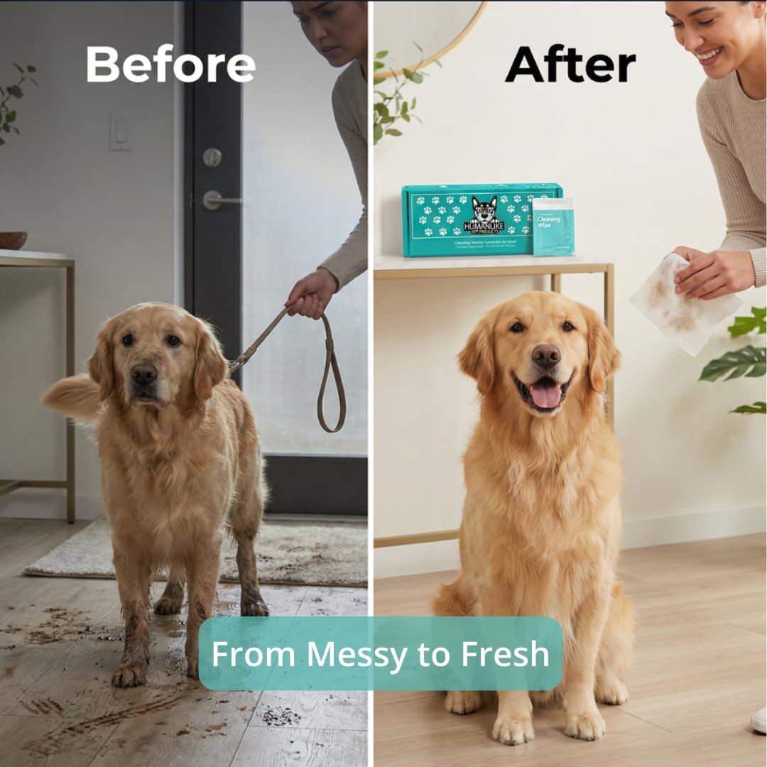 Dog Poop Bags and Wipes (2 in 1) - 180 Vanilla Lavender Scented Dog Waste Bags (12 Rolls) + 25 Individual Pet Wipes. Dog Walking Kit for Pet Owners, Cat Litter, Dog Leash, Pet Supplies, Puppy Pads.