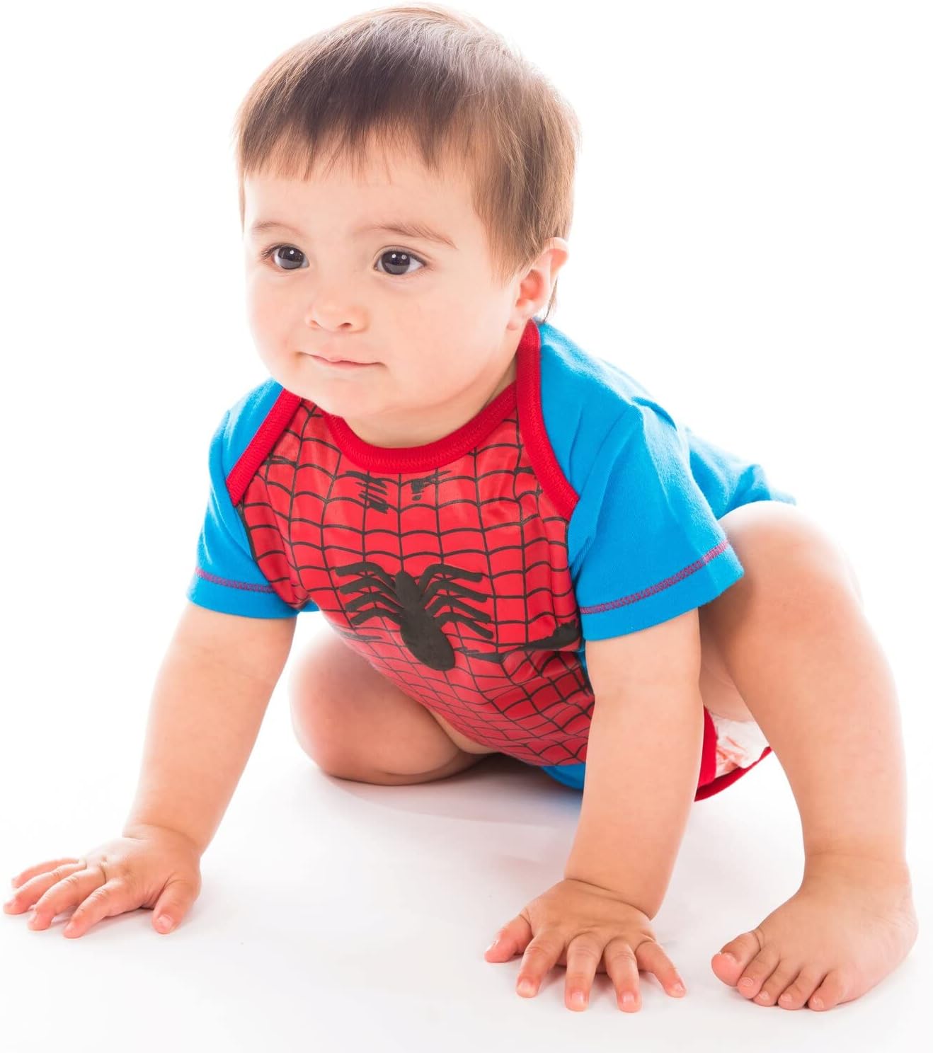 Marvel Avengers Baby 5 Pack Bodysuits Newborn to Infant Sizes (Newborn - 24 Months)