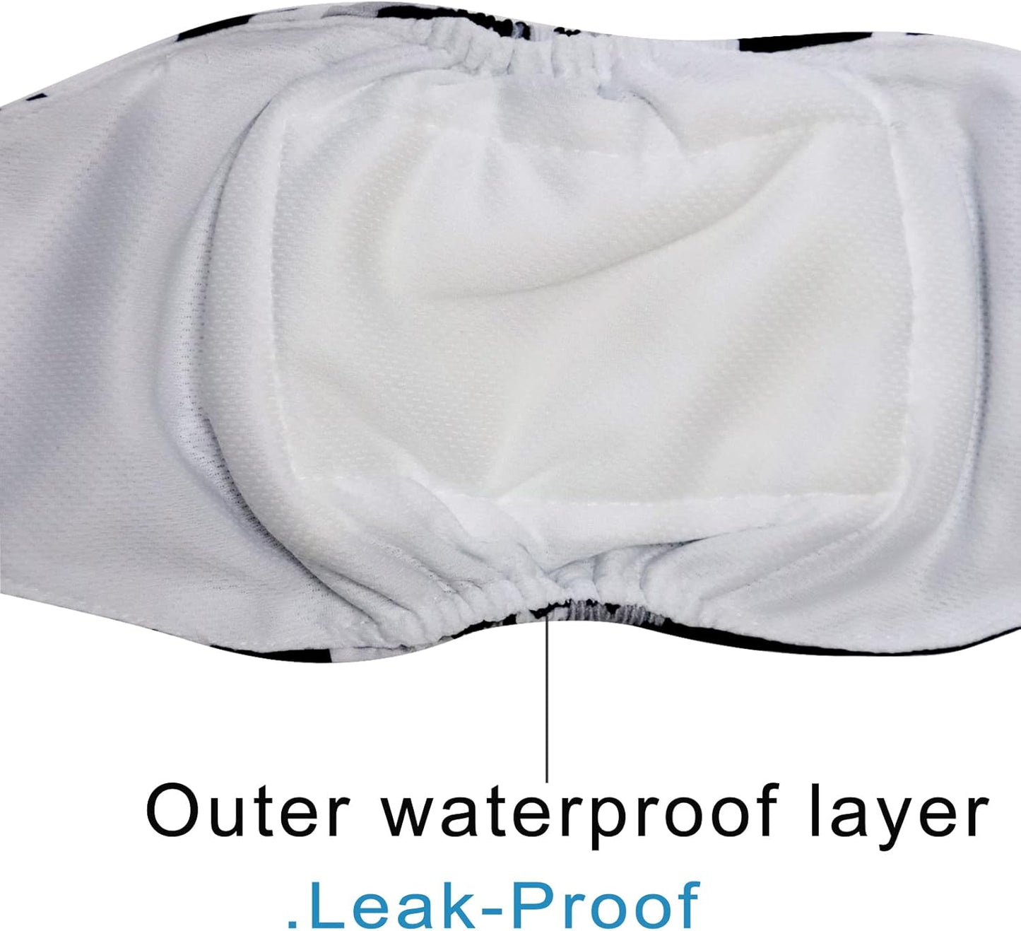 Reusable Belly Bands for Small Dogs,3 Pack Premium Washable Dog Diapers Male Puppy Nappies Wrap Camo,XS