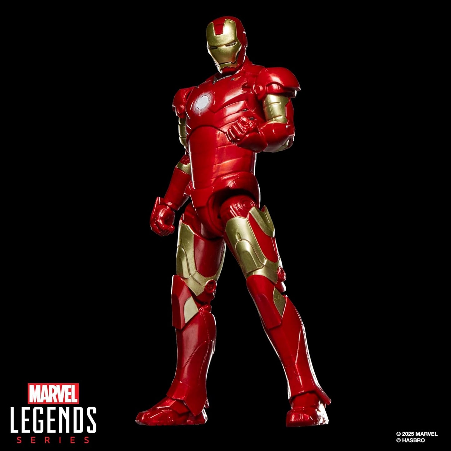 Marvel Legends Series Iron Man Mark III, Iron Man Movie Collectible 6-Inch Scale Action Figure Toy