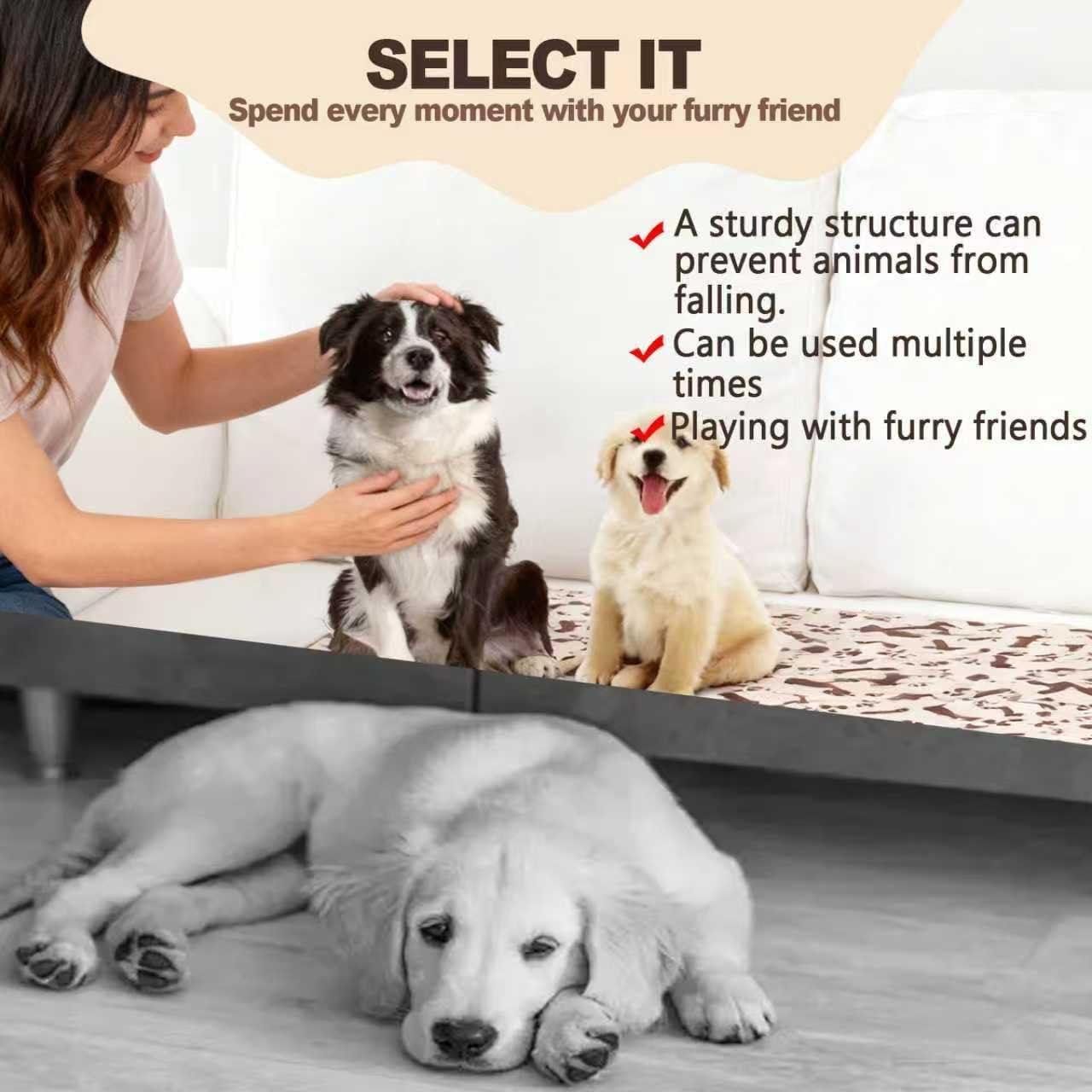 Washable Pee Pads for Dogs, 27" x 31" Reusable Puppy Pads Washable, Training Mats with Non-Slip Bottom for All Breeds, Ideal for Indoor Training & Travel