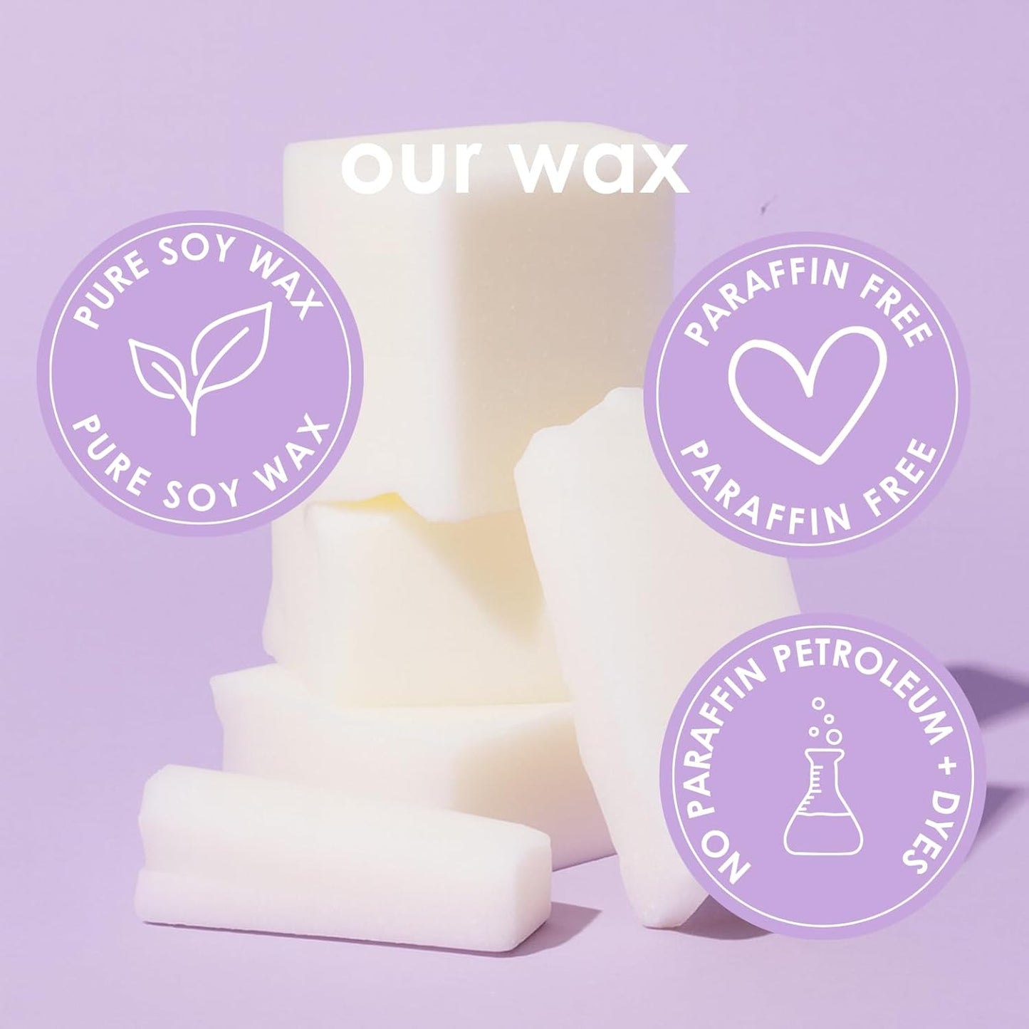Sandy Paws | Pet Friendly Wax Melts | Natural Soy | Clean Burning | Non-Toxic | Veterinarian Approved | Pet Odor Eliminator | Air Freshening Scented Wax Melts