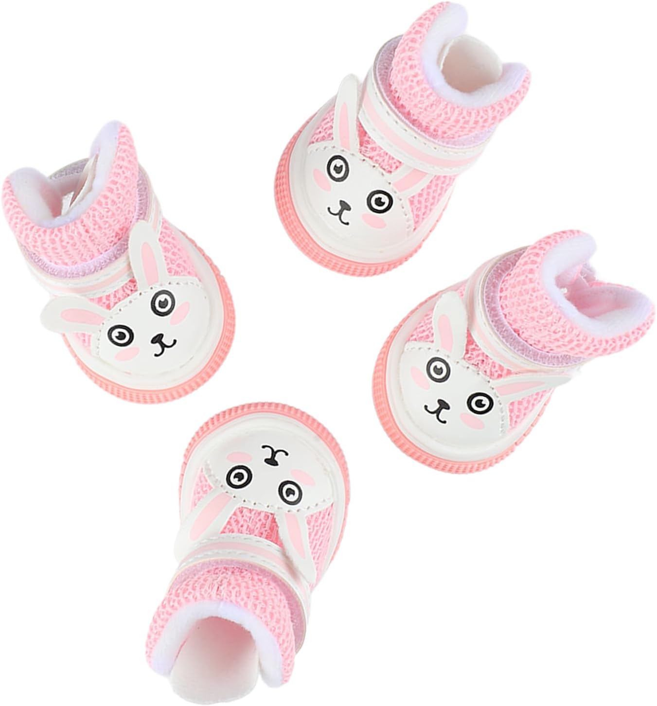 Yctze Breathable Lightweight Dog Shoes - Cute Mesh Puppy Boots for Spring Summer, Hot Pavement Summer Puppy Dog Boots Nonslip Small Dog Shoes for Protection and Comfort, Winter Snowy Day