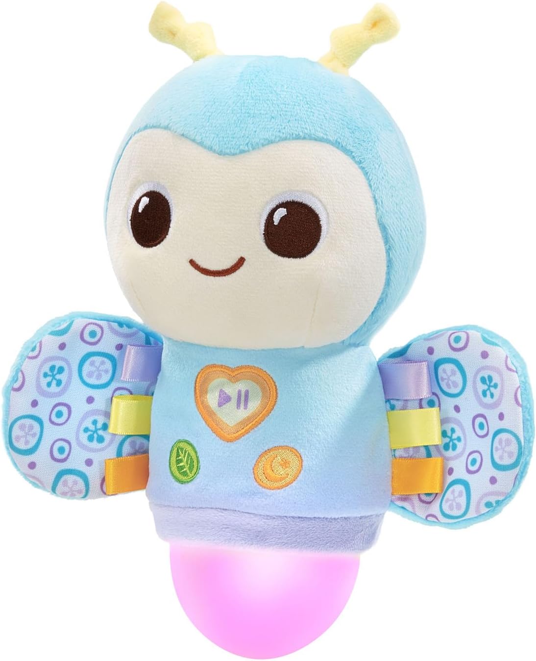 VTech Baby Soothe and Shine Firefly Musical Plush with Color Changing Night-Light and Timer