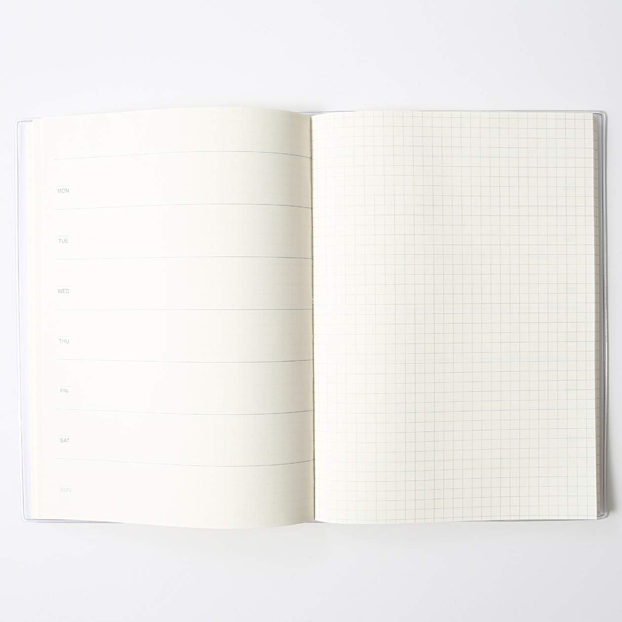 MUJI Free Monthly (15Months) Weekly(65weeks) Planner A5 Size, Schedule Note