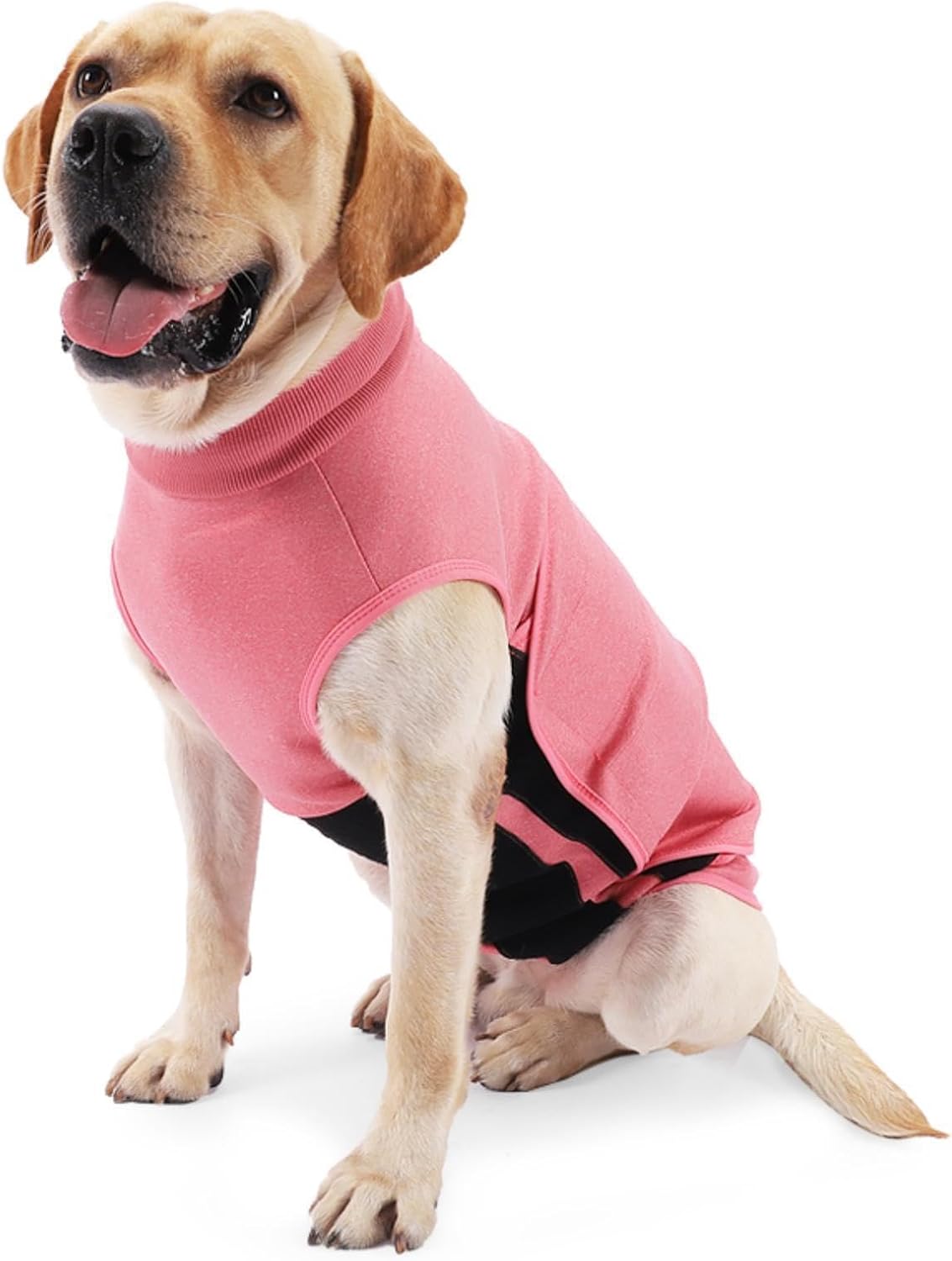 Dog Anxiety Vest Thunder Vest for Dogs Anxiety Dog Thunder Jacket for Thunderstorm,Travel and Vet Visits Pink S