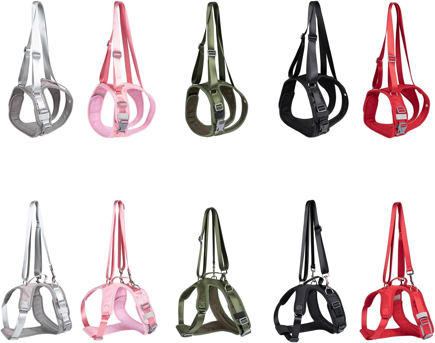 Rehabilitation Dog Carrying Slings for Dog Front Rear Leg Strap Lift Harness for Dog Surgical Joint Leg Recovery