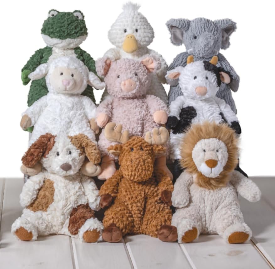 Mary Meyer Stuffed Animal Snuggables Plush Soft Toy, 14-Inches, Dog