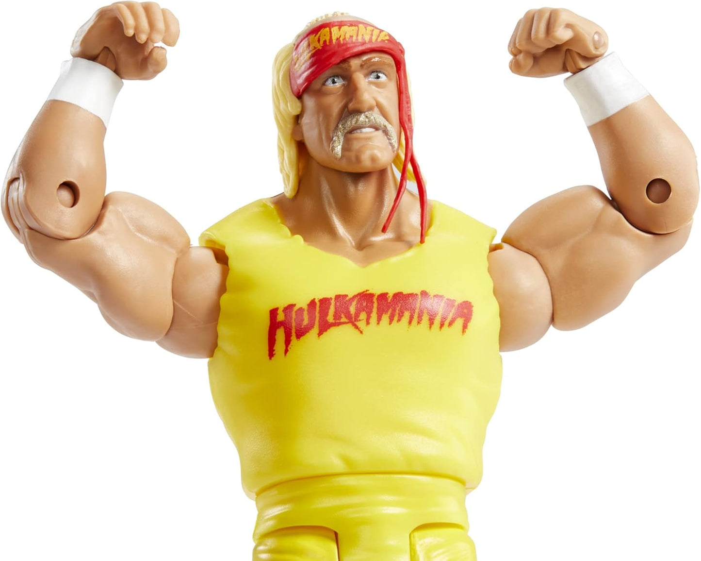 WWE Wrestlemania Action Figure, Hulk Hogan, Posable 6-inch Collectible & Gift for Ages 6 Years Old & Up