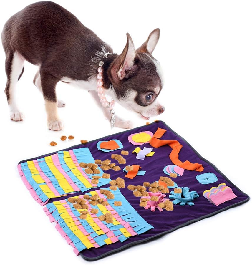 Pet Dog Nose Smell Training Blanket Sniffing Pad Slow Feeding Bowl Food Dispenser Carpet Relieve Stress Toy