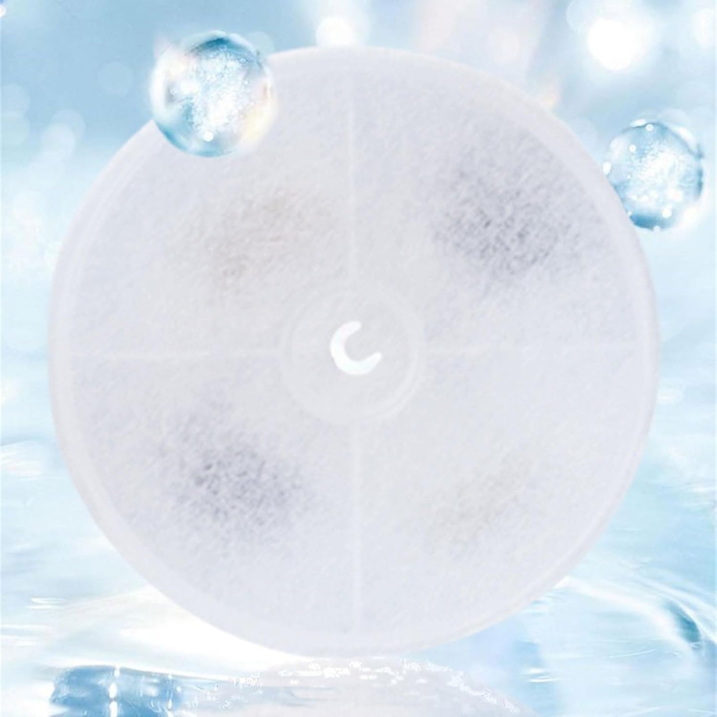 1pc/5pcs/10pcs Drinking Fountain for Pet Water Supplies Replace Filter Activated Carbon Drinking Replacement Cotton Replacement Round Replacements for Pumps