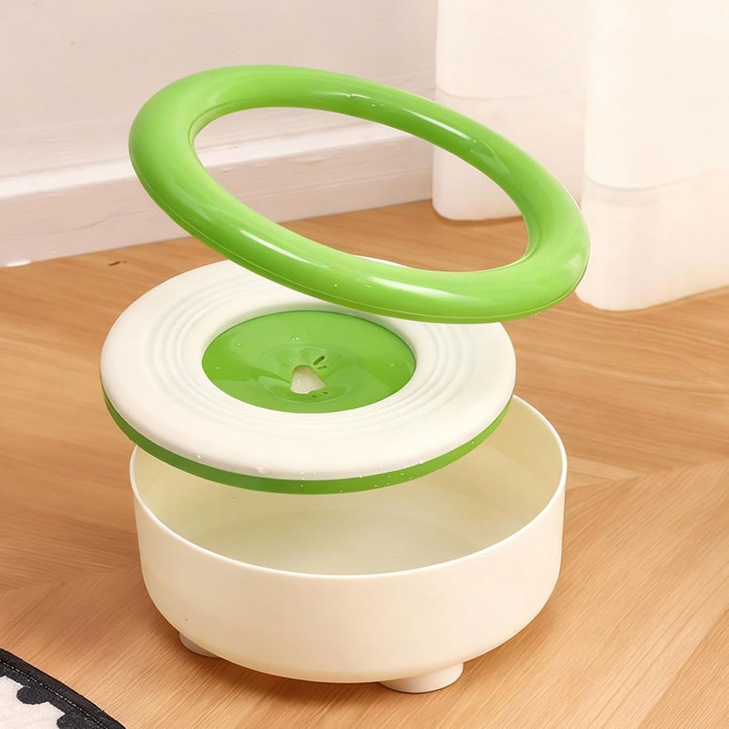 No Drip Dog Bowl, Spill Proof Cat Feeder, 1500ML Pet Drinking Bowl with Floating Disk, Water Bowls with Non-Slip Base, Puppy Kitten Bunny Feeding Clean Floor Design, Outdoor Pet Hydration