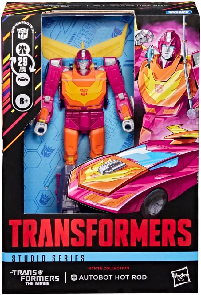 Transformers Studio Series MTMTE Collection Voyager Movie Autobot Hot Rod Action Figure
