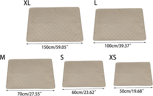 Washable Pee Pads for Dogs Reusable Dog Floor Mat Dog Pee Pad Heavy Absorbency Puppy Potty Training Pads