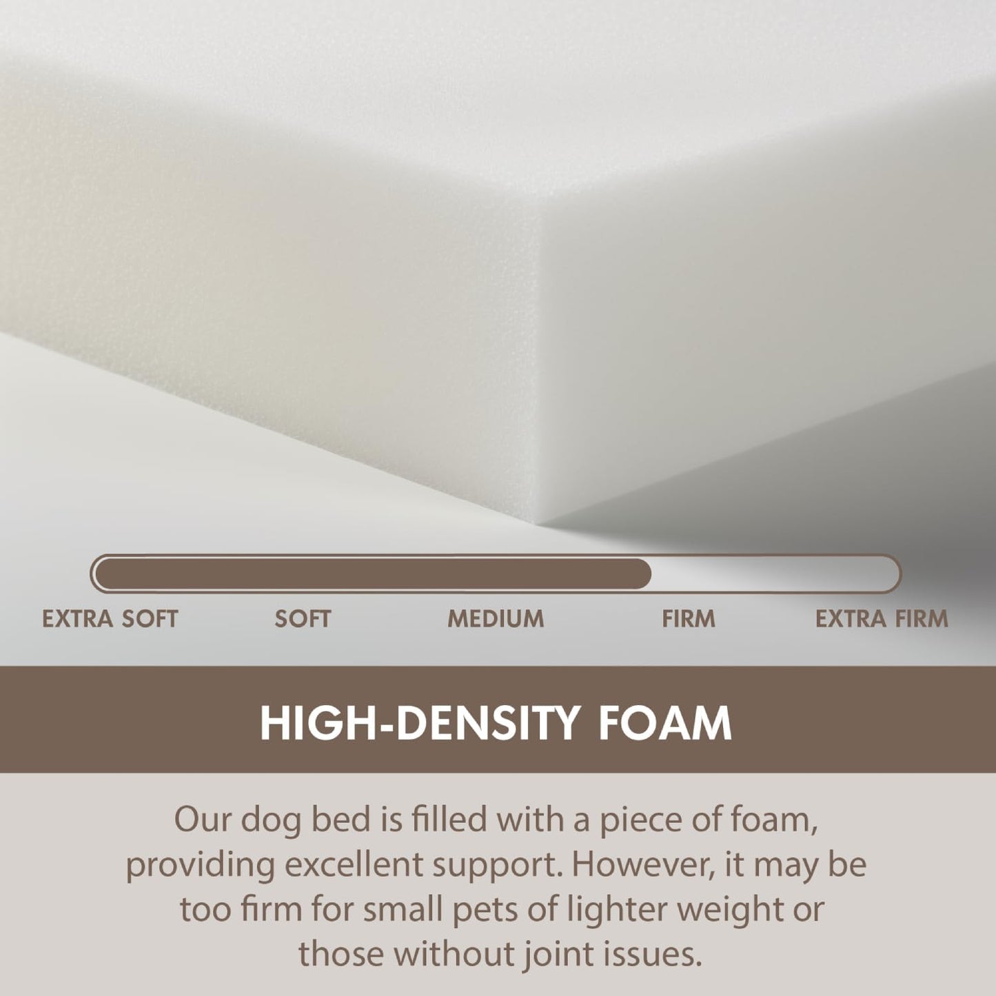 Medium Sized Orthopedic Dog Beds, Donut Calming Pet Beds with Comfort Foam Support, Fluffy Non-Slip Couch for Dog and Cat, with Washable and Indestructible Cover, 32 Inches, Beige