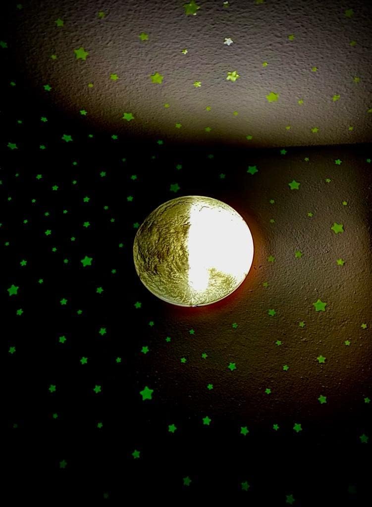 Uncle Milton Moon in My Room - 12 Light-Up Lunar Phases, Remote Control or Automatic, STEM Toy, Great Gift for Boys & Girls Ages 6+