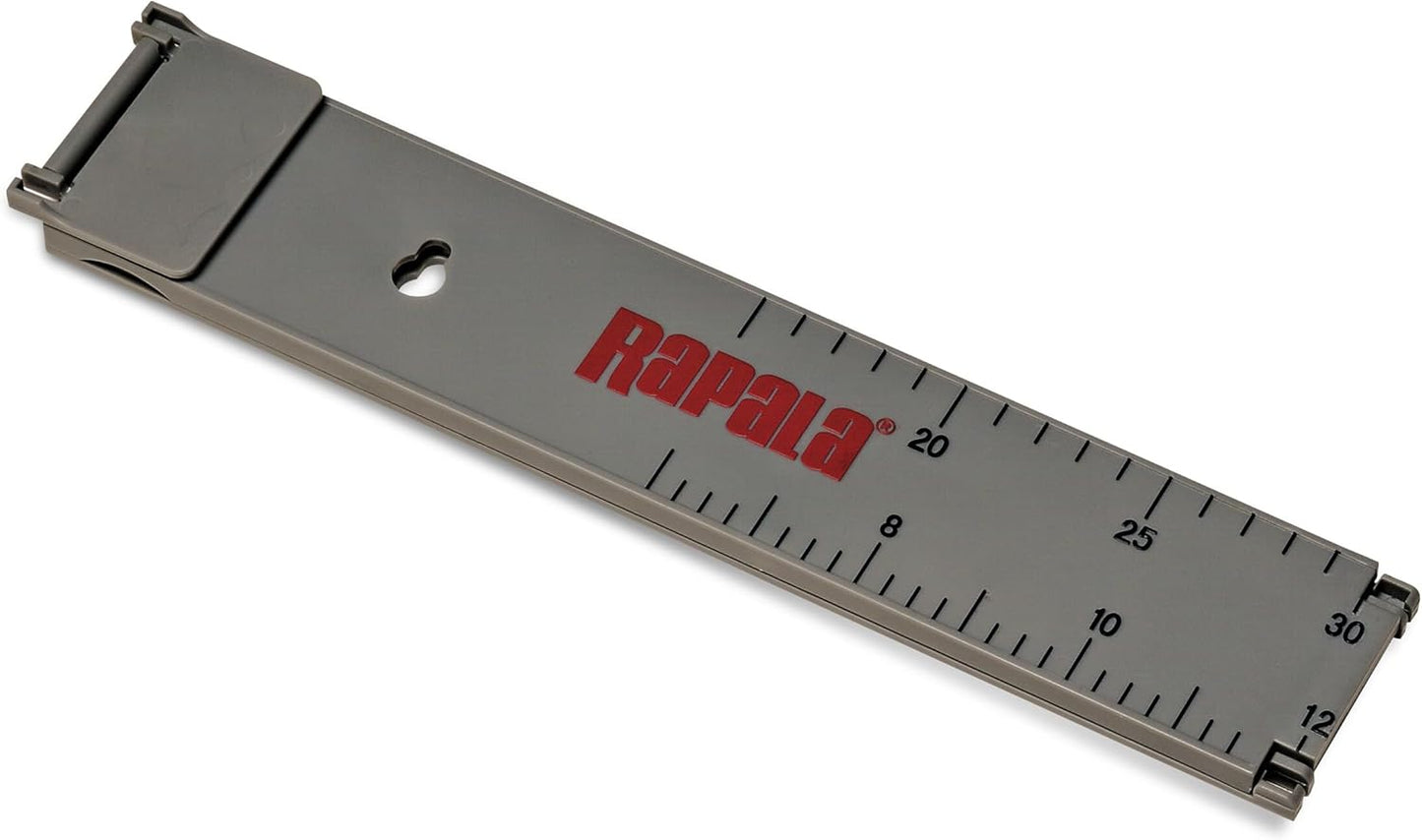 Rapala 24" Folding Ruler, Compact and Durable Fish Measuring Tool, Easy-to-Read Markings