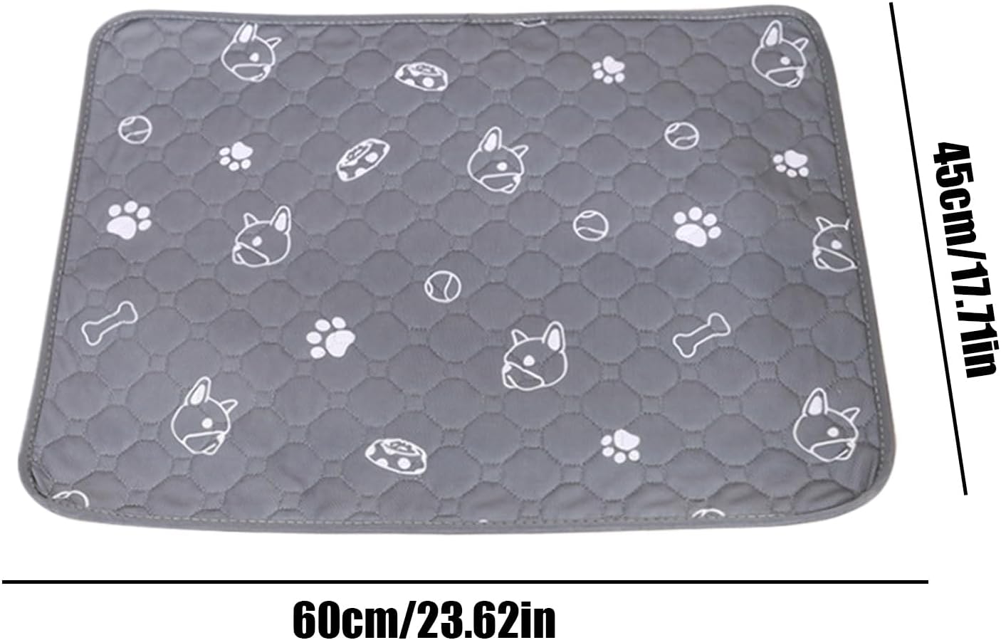 Pee Pads for Dogs | Puppy Pee Pads Bunny Mats | Non-Slip Washable Liners Floor Protector Pet Supplies for Potty Training Cage Liter Box Cat Bunny Small Animals Doggie