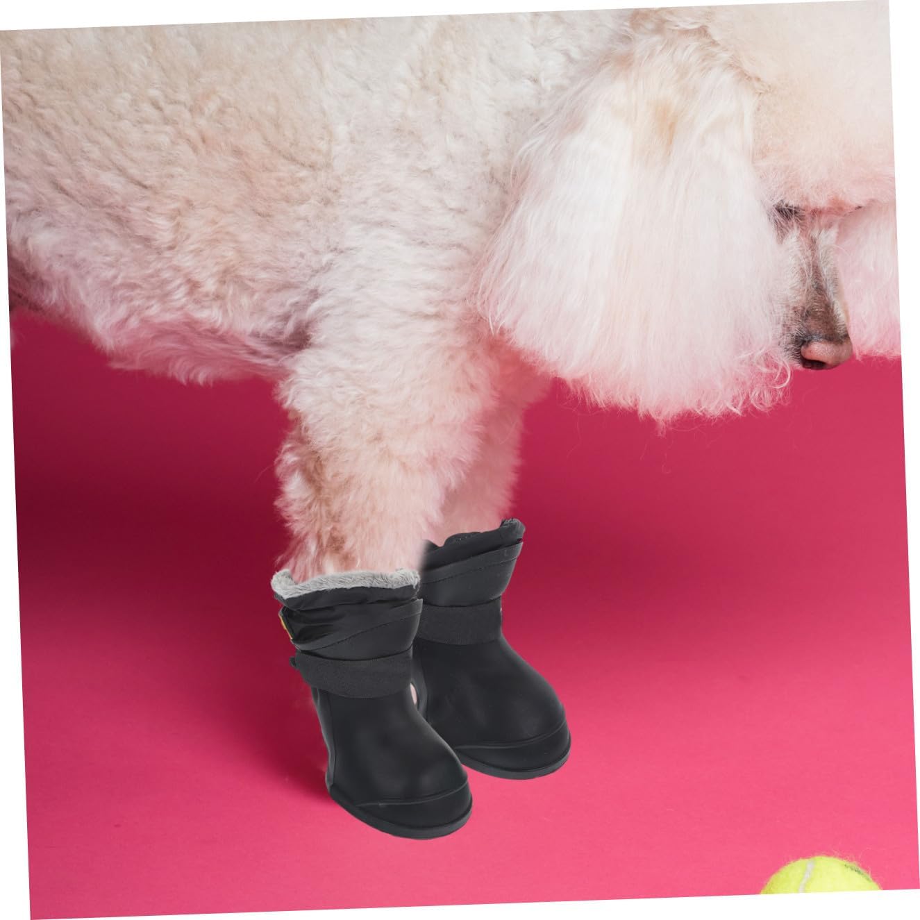 Waterproof Pet Rain Boots Non-Slip Silicone Dog Rain Shoes Black XXL Outdoor Paw Protectors for Large Medium Small Dogs