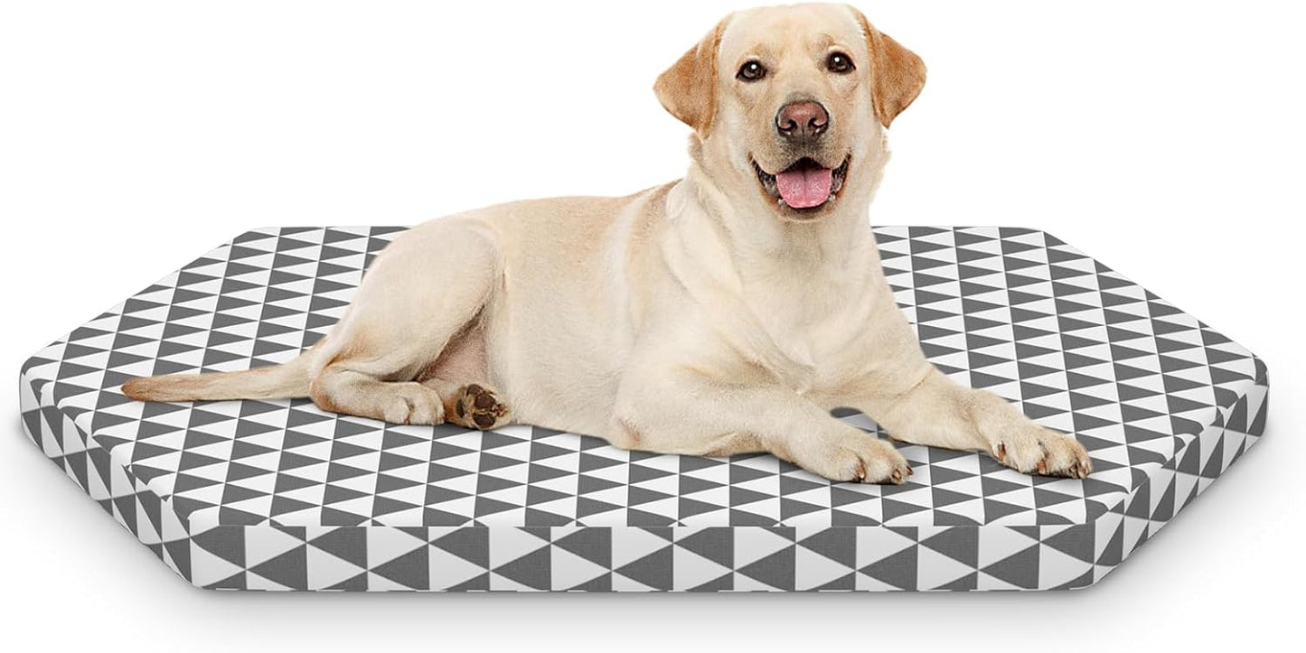 Orthopedic Dog Beds for Medium Dogs, Pet Bed with 6 Sides,Removable & cleanable Cover，M