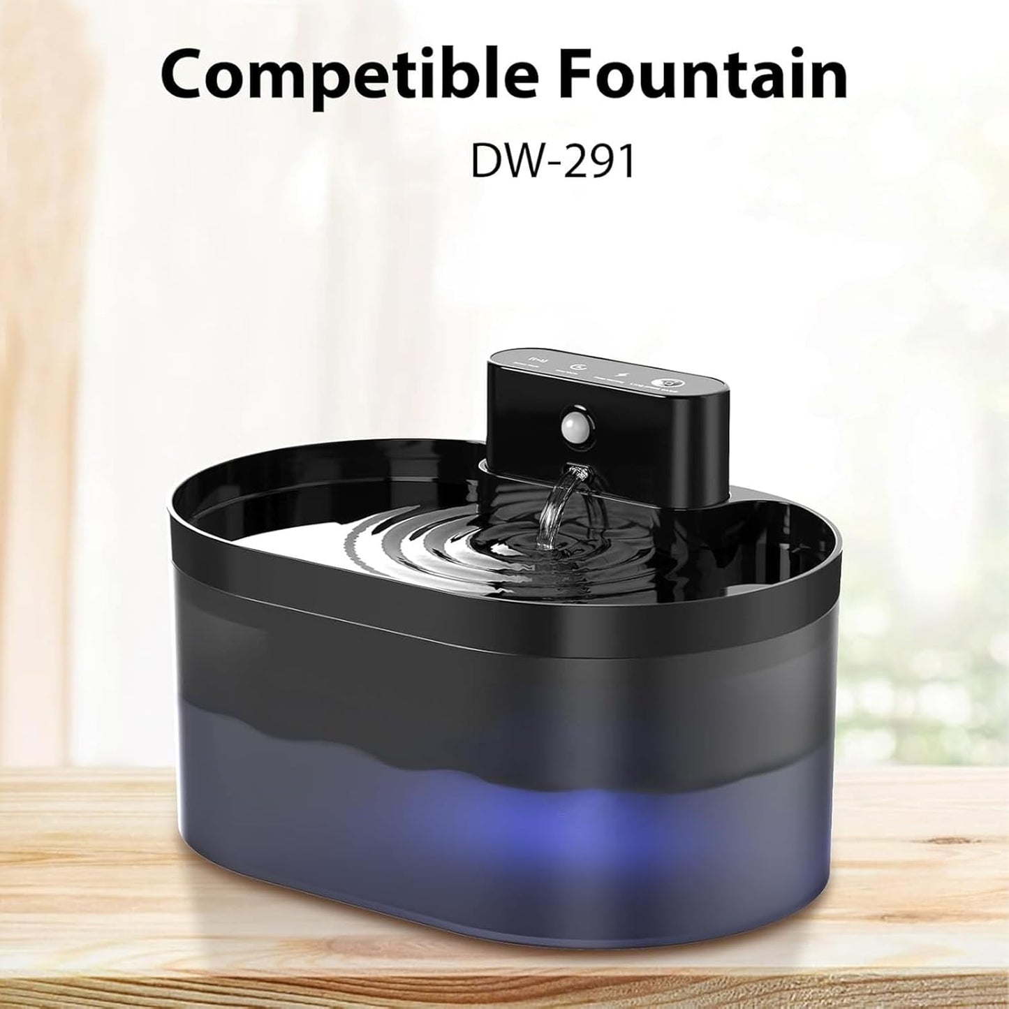 Easy to Replace and Sponges for Automatic Cats Water Fountain Pet and Small Dog Water Dispenser Replacement Pet Water Fountain Replacement
