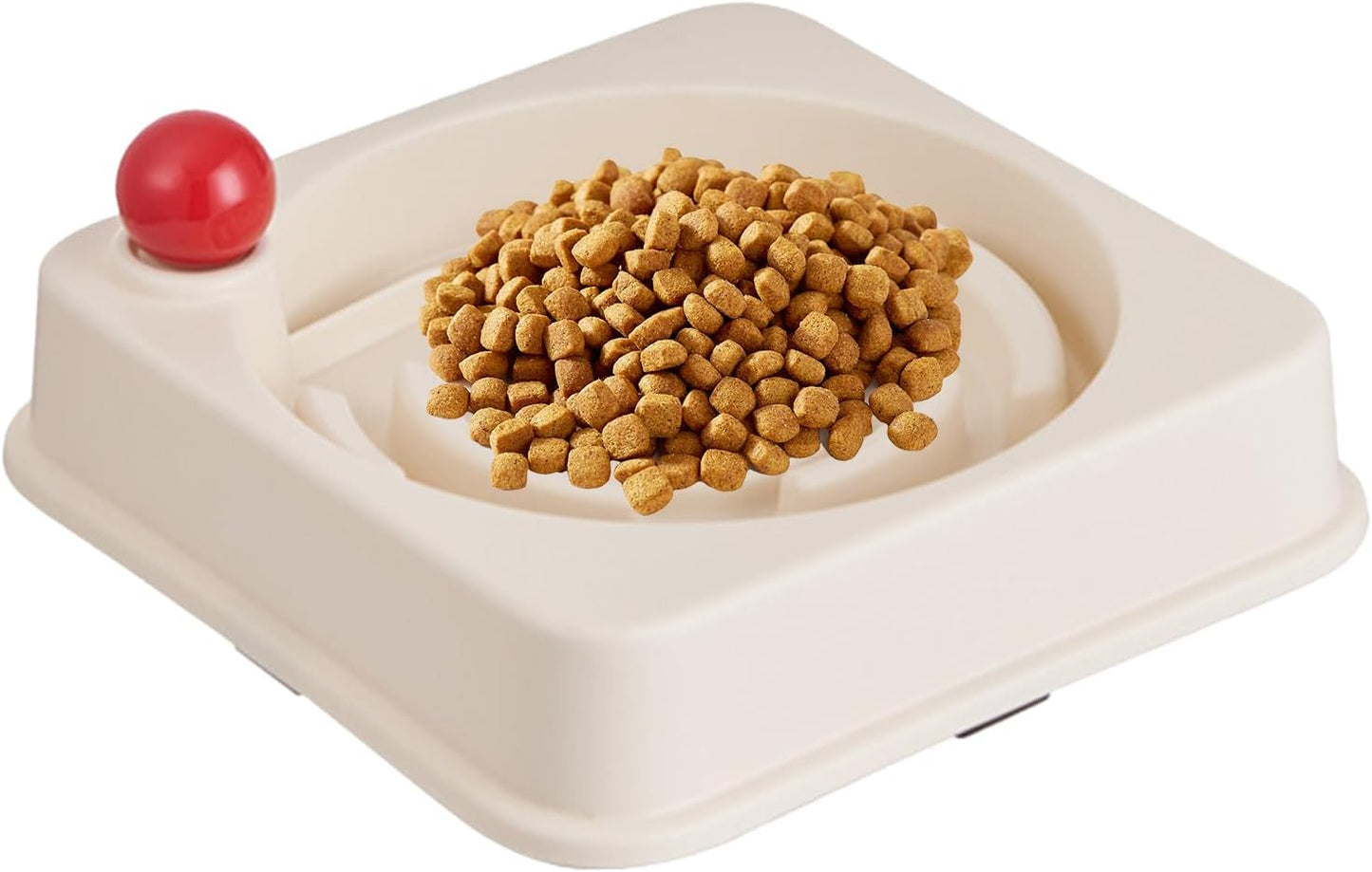 Slow Feed Cat Dish - Non-Slip Puzzle Bowl, Anti-Choking Design Ensuring Safe Meals, Practical Feeding Tool for Small Pets, Perfect for Mealtime, Healthy Eating, Training, and Controlled Eating