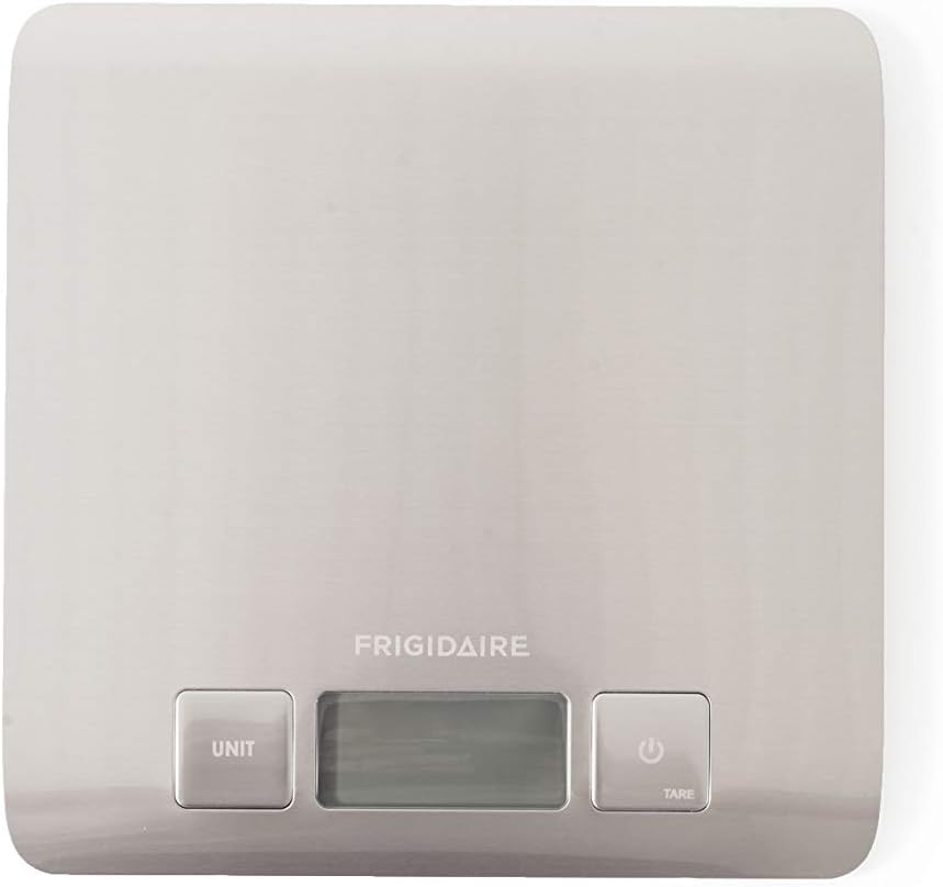 Frigidaire 11FFSCAL01 Ready Prep Stainless Kitchen Scale, One Size, Silver
