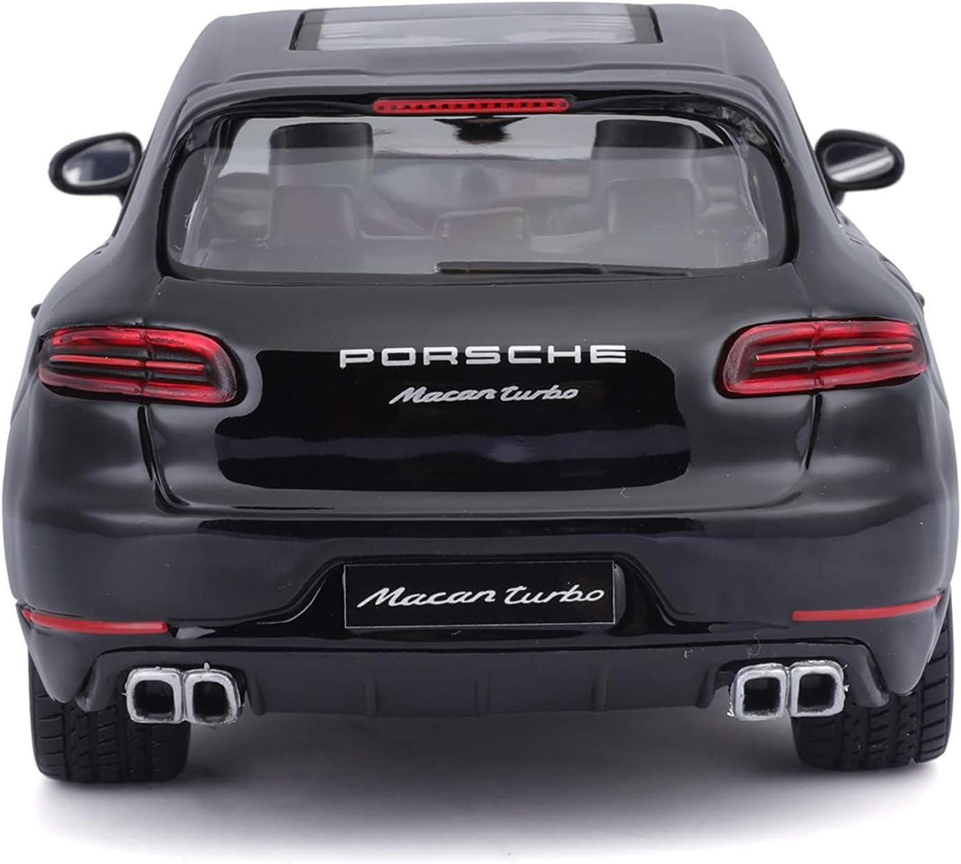 Bburago 1:24 ScalePorsche Macan Diecast Vehicle, Metallic Black