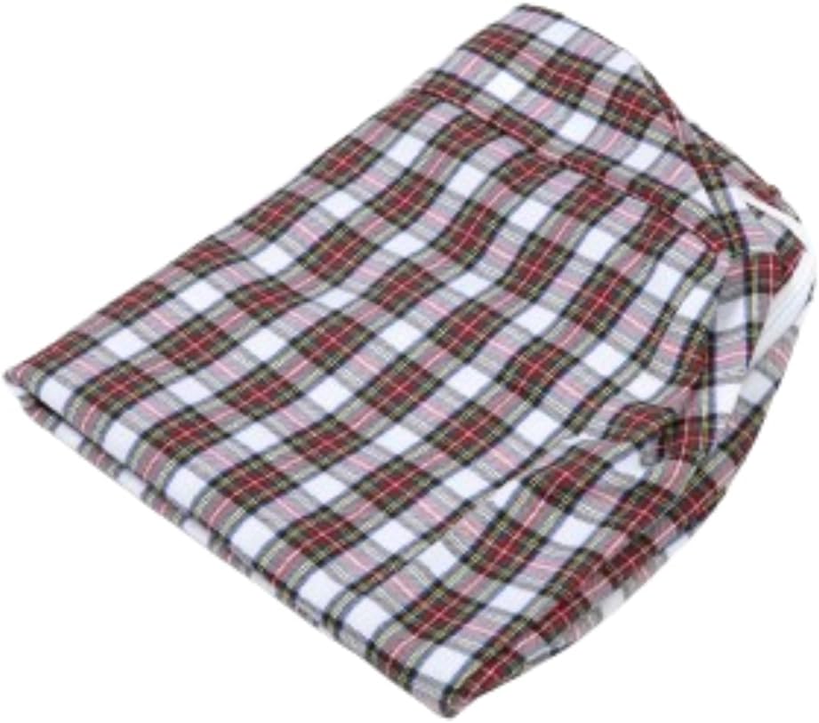 Midlee Christmas Plaid Dog Bed Cover (Large)