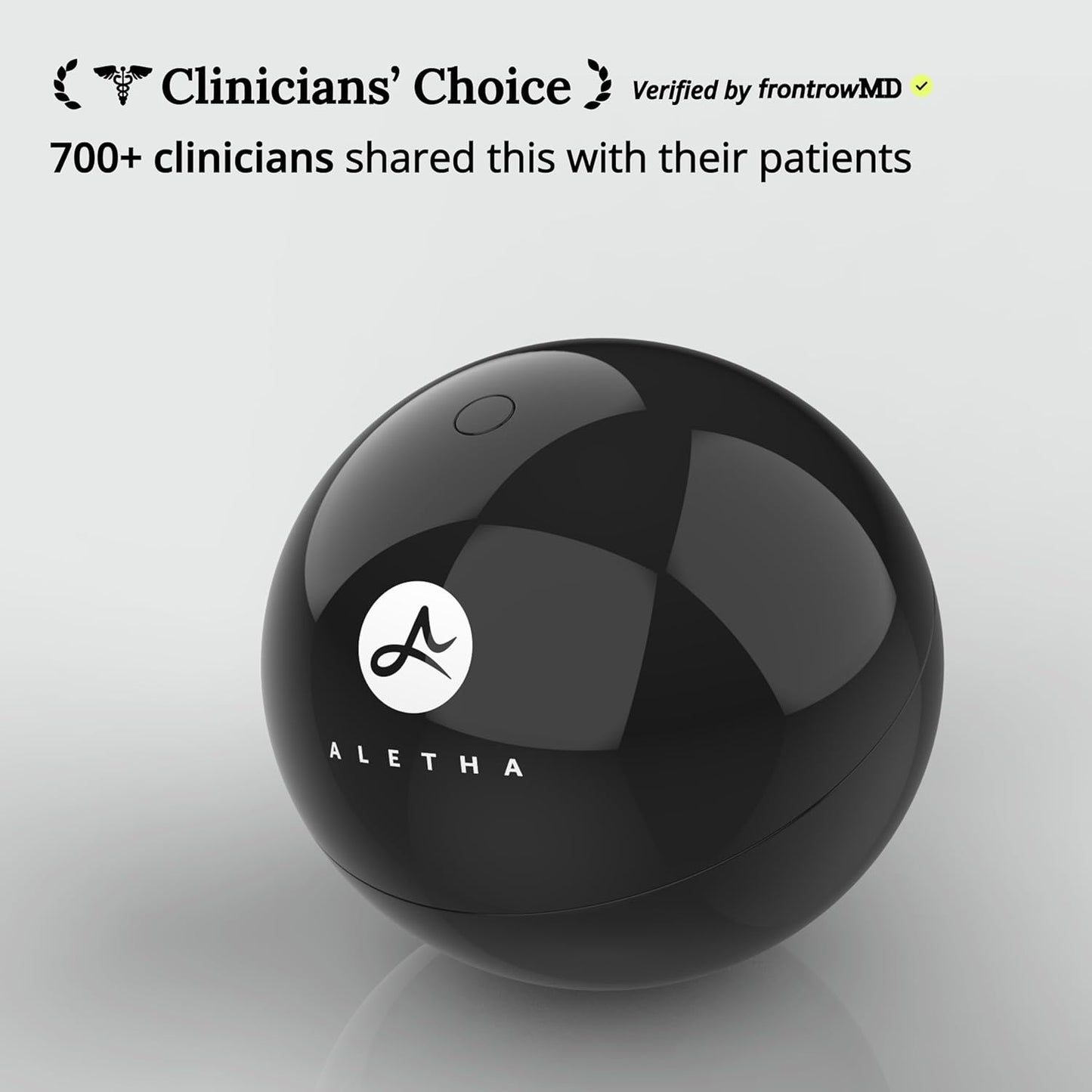 Aletha - Hip Flexor Release Ball by The Original Inventor of The Hip Hook™ | Psoas Massage Ball for Pain Relief & Trigger Point Muscle Therapy