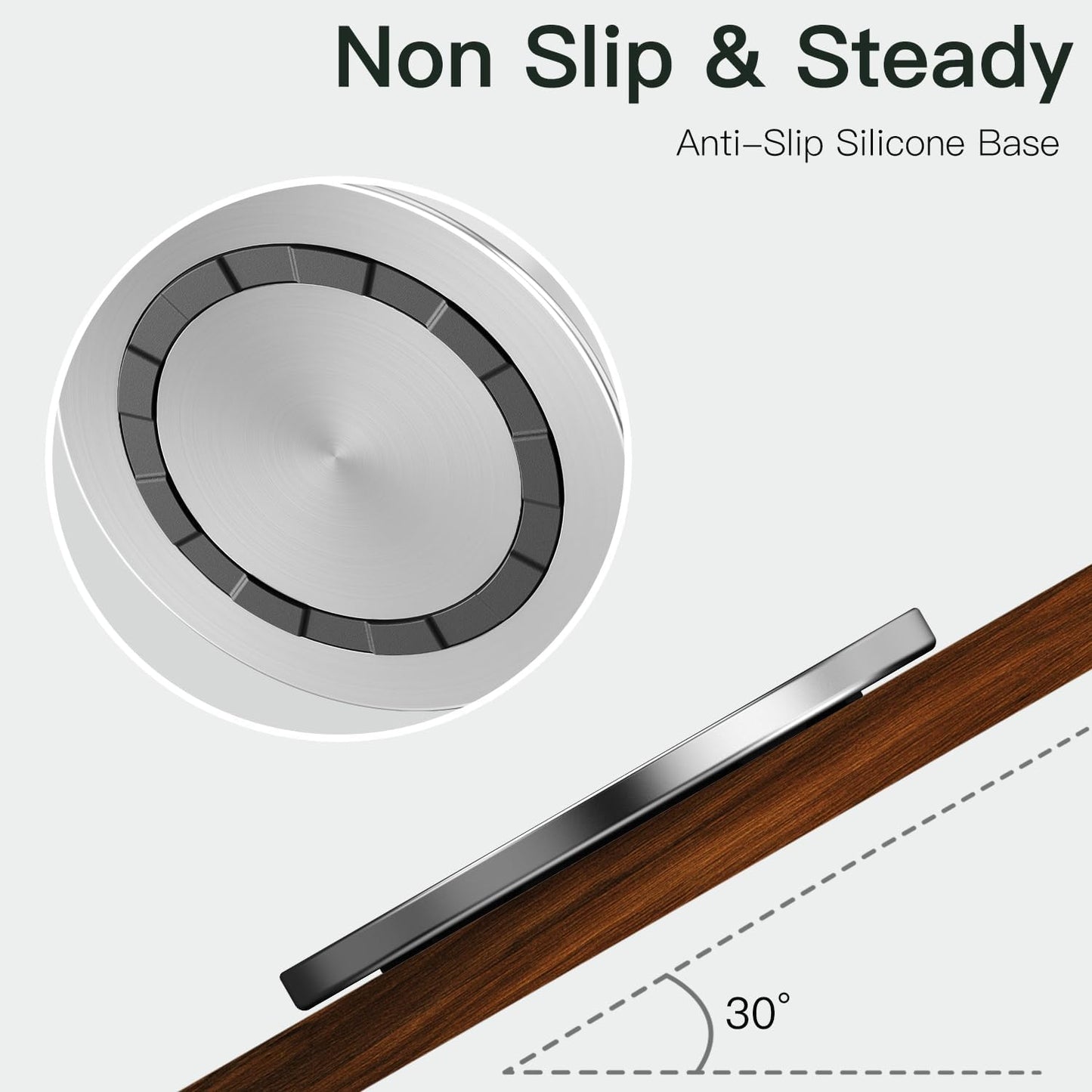 Stainless Steel Lick Mat for Dogs Cats, Slow Feeder Lick Pad for Aggressive Chewers, Non-Slip Heavy Duty Base, Mental Stimulation for Anxiety Reducer, Whisker-Friendly for Cat