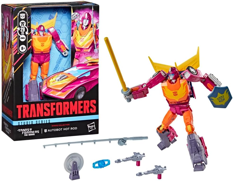 Transformers Studio Series MTMTE Collection Voyager Movie Autobot Hot Rod Action Figure
