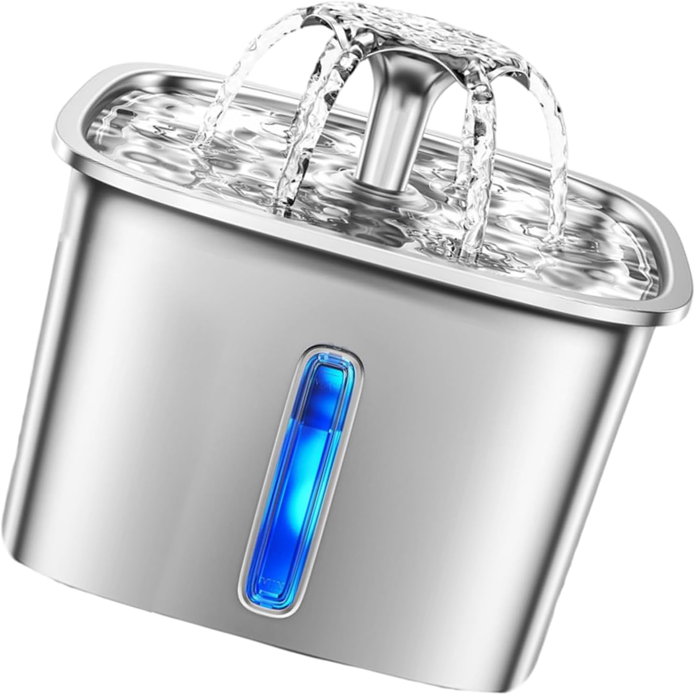 2.6L Automatic Water Fountain Low Noise Electric Dog Water Bowl Dispenser Dispenser with Large Capacity Quiet Pet Fountain
