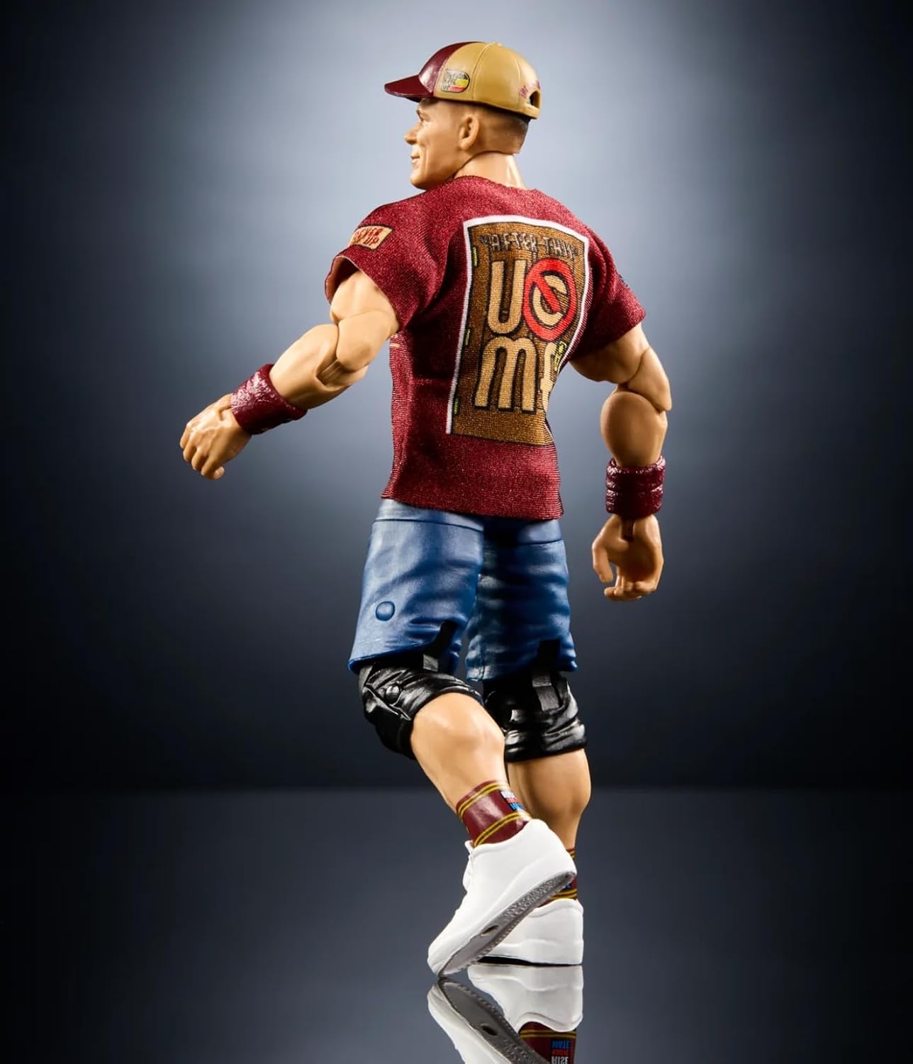 Mattel WWE JGV13 John Cena Elite Collectible 6-Inch Action Figure with Accessories, Series 120, 25 Points of Articulation and Interchangeable Hands, JGV13