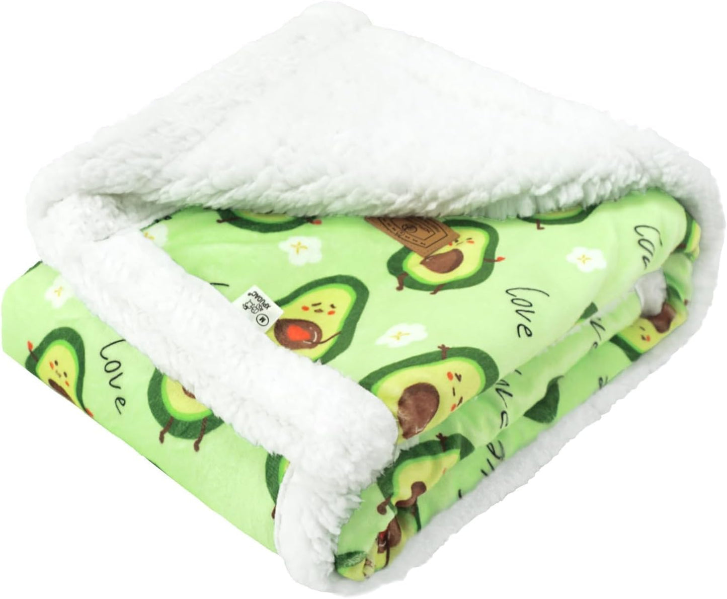 XPUDAC Waterproof Dog Blankets for Large Dogs, Pet Couch Cover Protection, Washable Soft Sherpa Fleece Leakproof Bed Blanket for Furniture Protector, Green-L