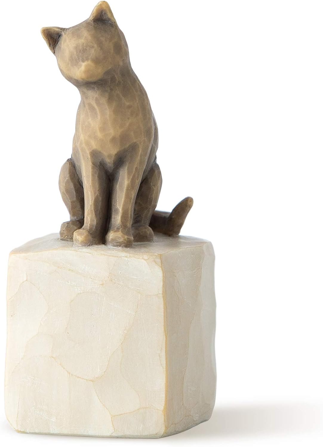 Willow Tree Love My Cat (Dark), Sculpted Hand-Painted Figure