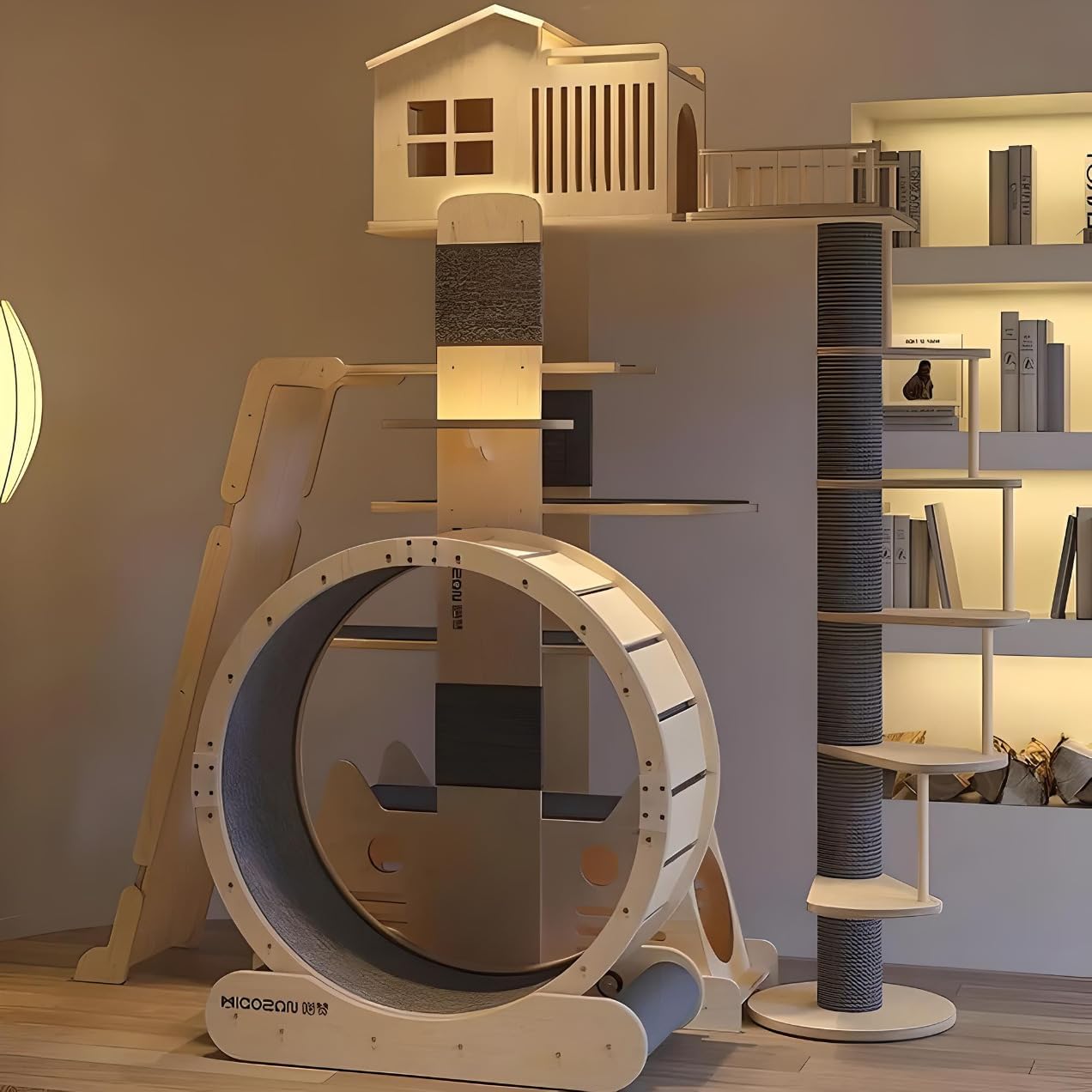 Cat Tree Tower House for Large Cats Style B