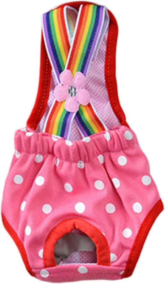 Female Dog Sanitary Panties Diaper Pantie Dog Reusable Diapers Washable Underwears SkinFriendly Period Shorts Dog Supply